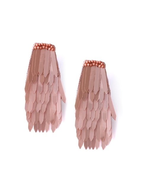 

Foxy Sperks Peach-Coloured Handcrafted Contemporary Studs