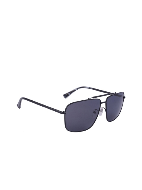 

MARC LOUIS Unisex Grey Lens & Black Square Sunglasses MARC LOUIS GG3904 - C01 GREY