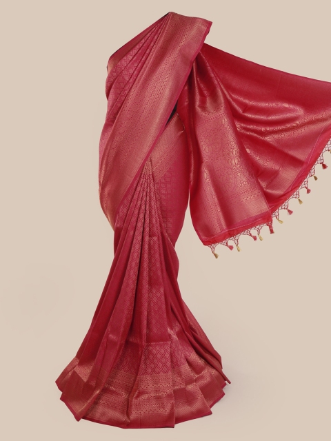 

Pothys Red Pure Silk Woven Design Banarasi Saree