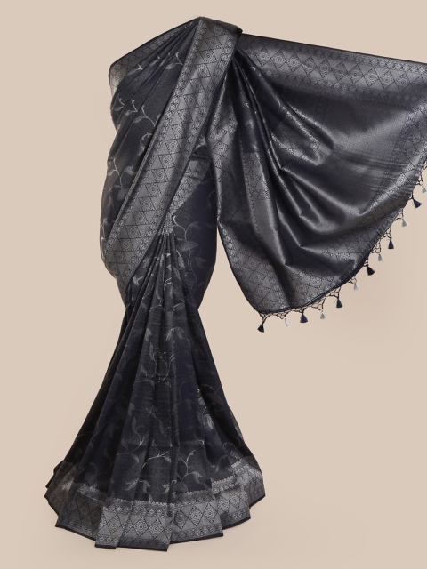 

Pothys Grey Pure Silk Woven Design Banarasi Saree