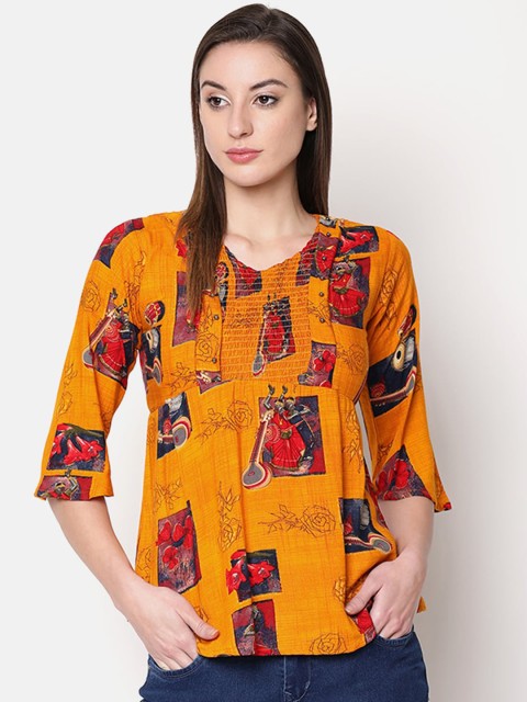 

V2 Value & Variety Mustard Regular Top