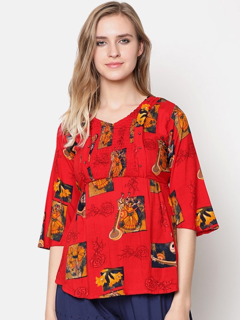 

V2 Value & Variety Red Empire Top