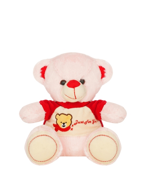 

DukieKooky Kids Pink & Red Lily Teddy Bear With Dress Soft Toy