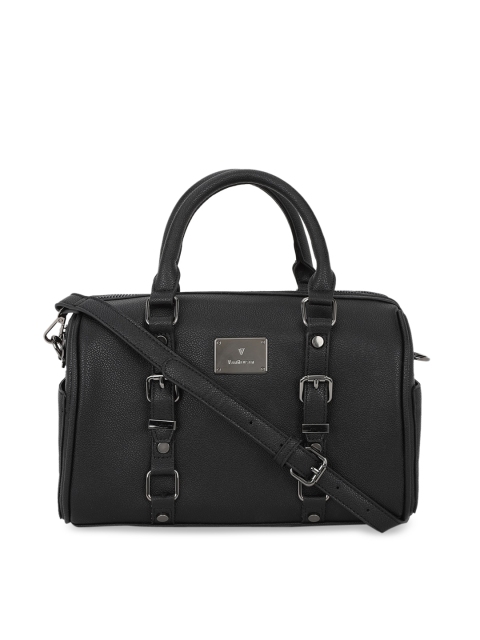 

Van Heusen Black Solid Handheld Bag