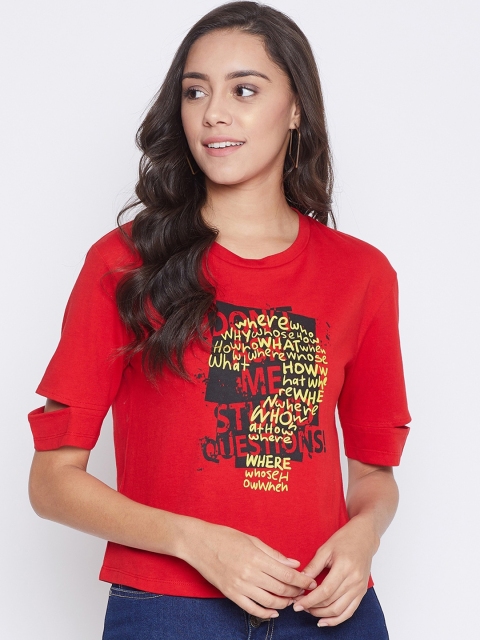 

Madame Red Regular Top