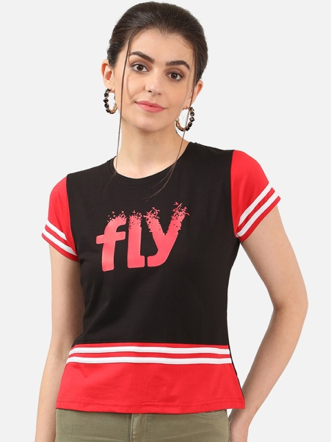 

V2 Value & Variety Black & Red Regular Top