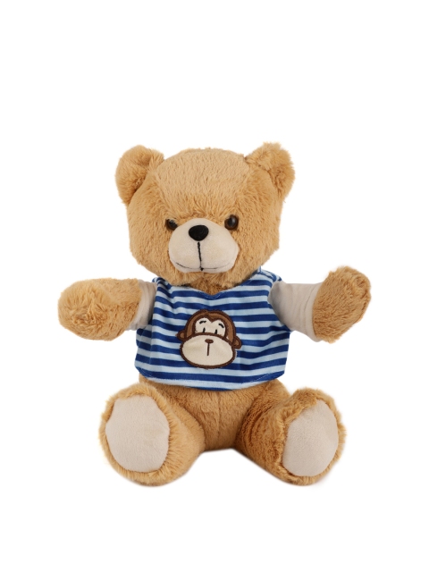 

DukieKooky Kids Brown & Blue Donty Bear Soft Toy