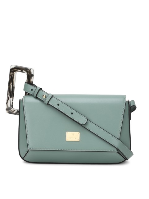 

Van Heusen Blue Solid Sling Bag