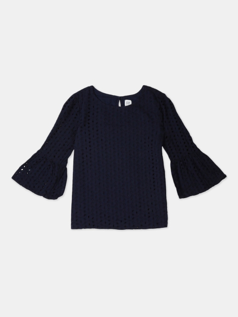 

GAP Navy Blue Regular Top