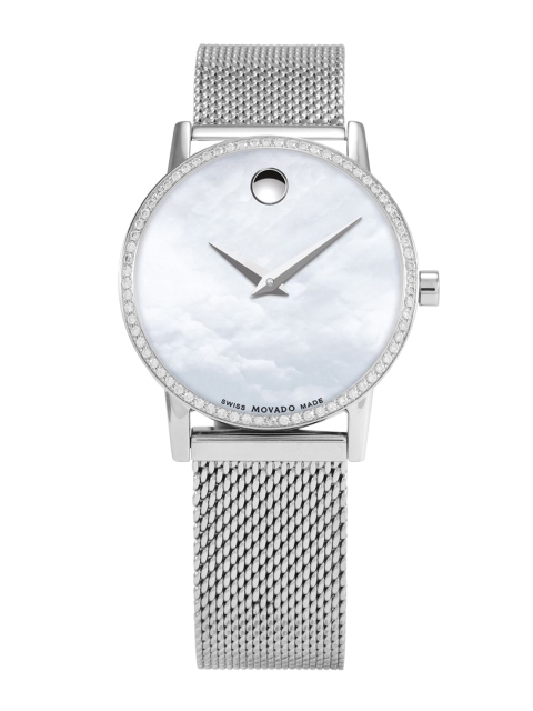

MOVADO Women White Analogue Watch 607306