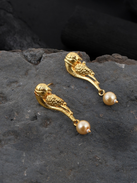 

Silvermerc Designs Gold-Toned Contemporary Studs