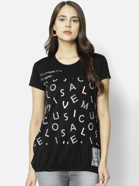 

V2 Value & Variety Black Chambray Regular Top