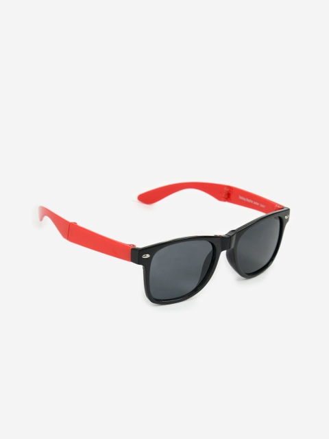 

DukieKooky Boys Grey Lens & Red Wayfarer Sunglasses with UV Protected Lens 900233-Grey