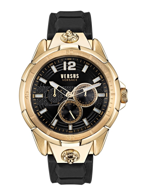 

Versus Men Black Analogue Watch VSP1L0221-Black