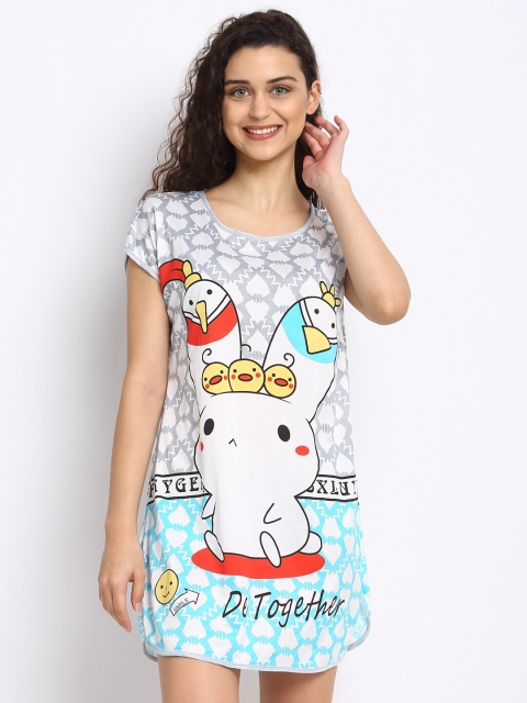 

NEUDIS Women Assorted Cotton Printed Nightdress