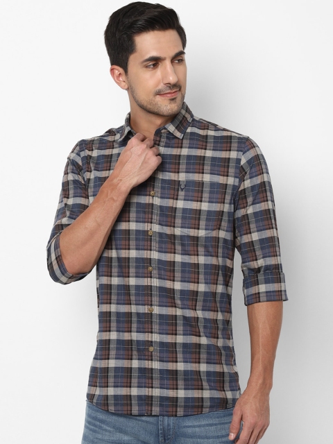 

Solly Jeans Co. Men Multicoloured Regular Fit Checked Casual Shirt, Multi