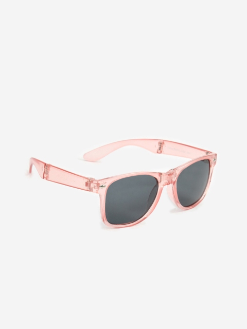 

DukieKooky Unisex Kids Grey Lens & Pale pink Wayfarer Sunglasses