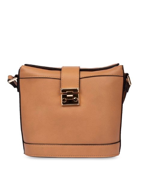 

HEATWAVE Brown Solid Handheld Bag