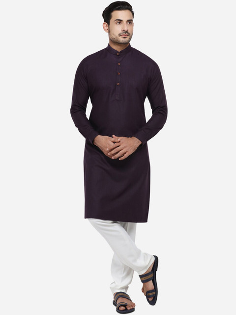 

Modi Kurta Men Purple Kurtas
