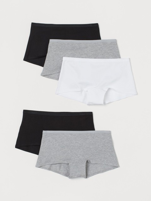 

H&M Women 5-pack Shortie Briefs 0935244001, White