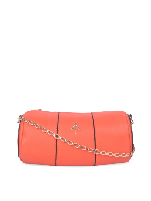 

Bagkok Orange Solid Sling Bag