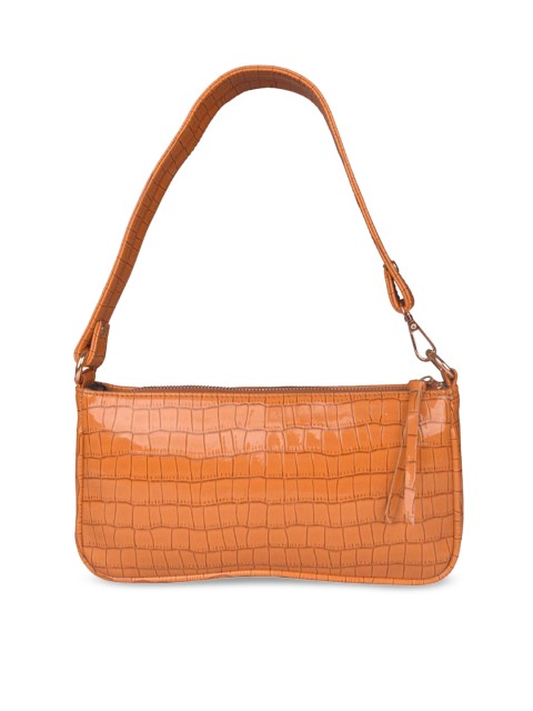 

Bagkok Mustard Colourblocked Sling Bag