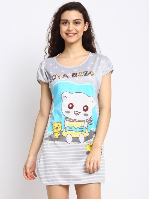 

NEUDIS Women Assorted Printed Cotton Nightdress