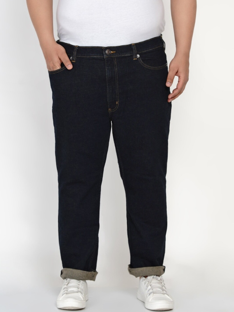

Santonio Men Navy Blue Solid Regualr Fit Jeans