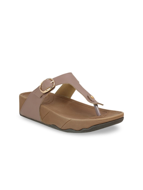

Inc 5 Women Brown Solid Sandals