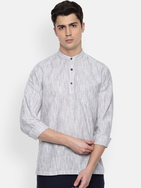 

Louis Philippe Sport Men Grey Regular Fit Solid Casual Shirt