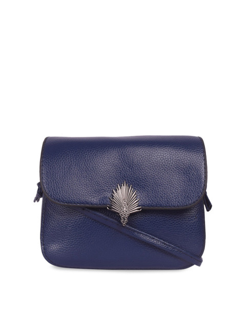

Bagkok Blue Solid Sling Bag