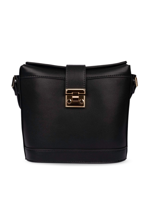 

HEATWAVE Black Solid Sling Bag