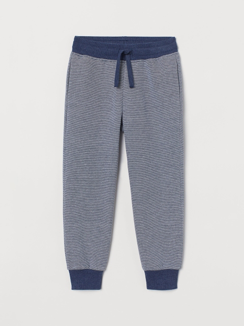 

H&M Boys Blue Solid Joggers