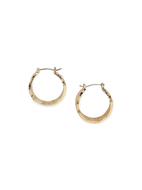 

20Dresses Gold-Toned Contemporary Hoop Earrings