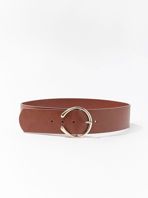 

FOREVER 21 Women Brown Solid Belt