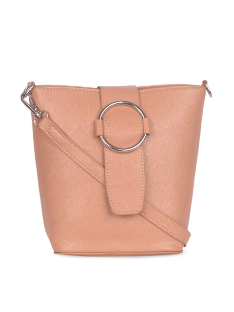 

Bagkok Tan Solid Shoulder Bag