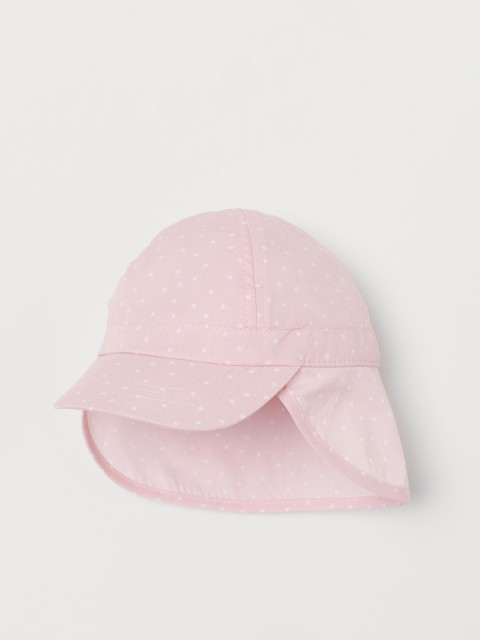 

H&M Kids Pink Solid Cotton Sun Cap