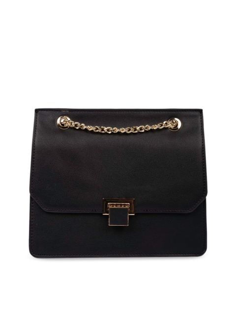 

HEATWAVE Black Solid Sling Bag
