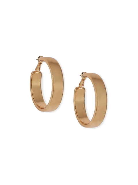 

20Dresses Gold-Toned Circular Hoop Earrings