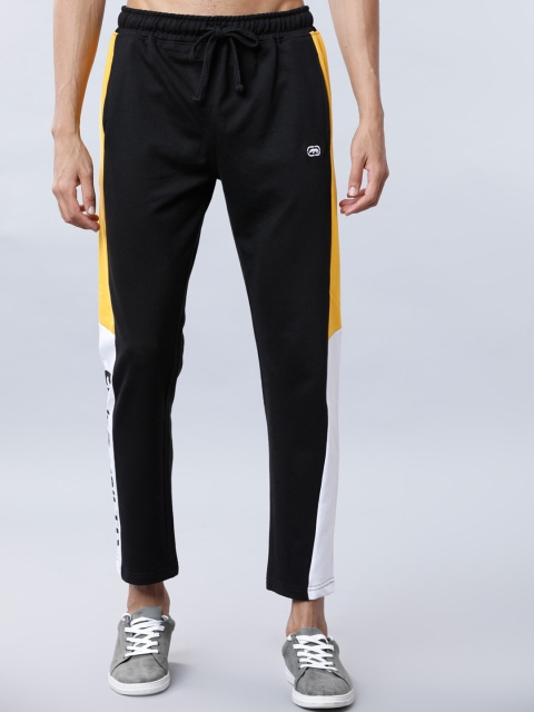 

Ecko Unltd Men Black Solid Slim-Fit Track Pants