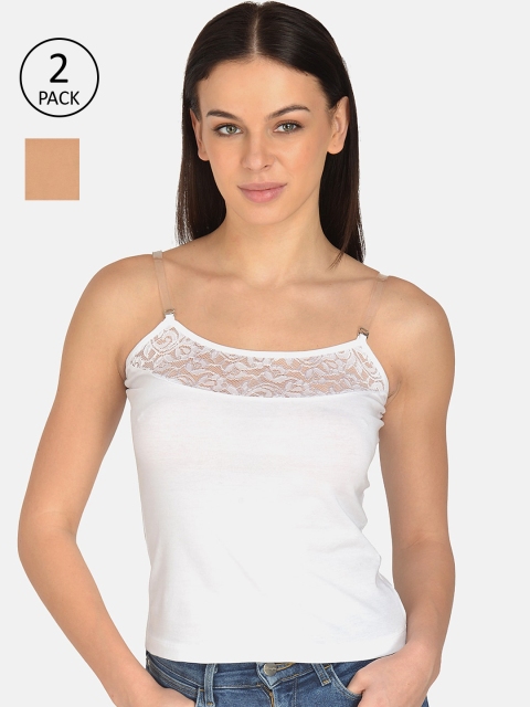 

mod & shy Women Pack of 2 Assorted Non-Padded Camisoles