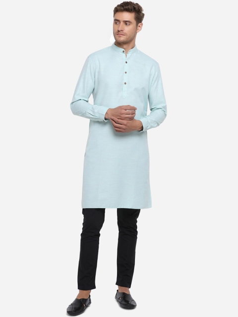 

Modi Kurta Plus Size Men Blue Kurtas