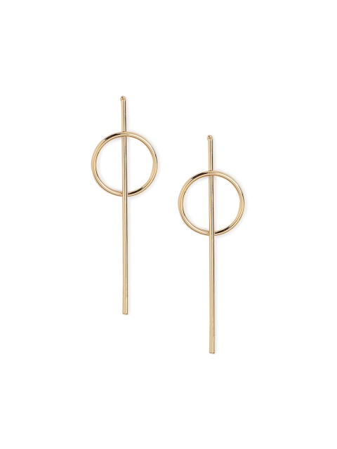 

20Dresses Gold-Toned Contemporary Drop Earrings