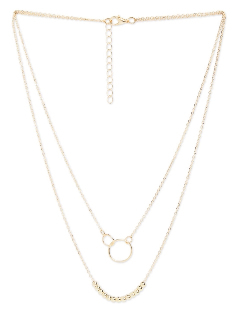 

20Dresses Gold-Toned Metal Layered Necklace