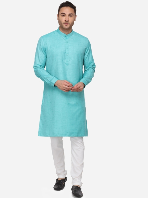 

Modi Kurta Men Blue Kurtas