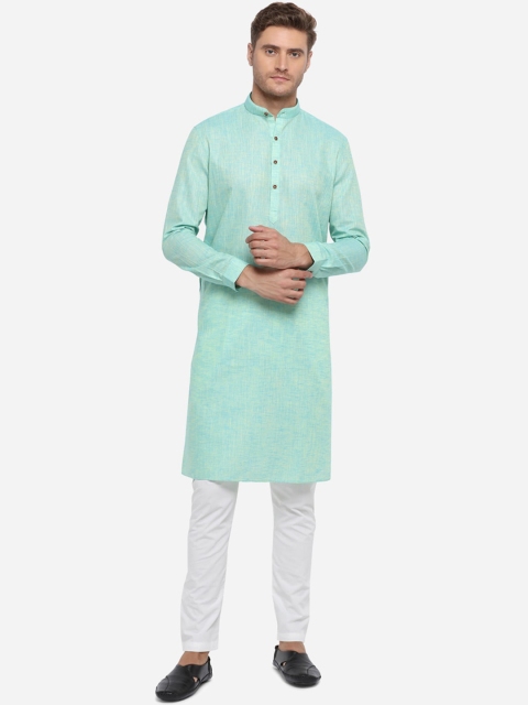 

Modi Kurta Men Blue Kurtas