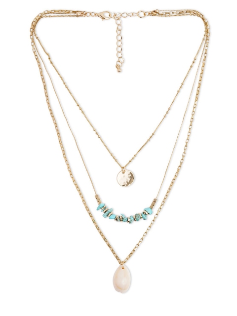 

20Dresses Gold-Toned Metal Layered Necklace