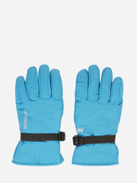 

Wildcraft Unisex Blue & Black Colourblocked Snow Hand Gloves
