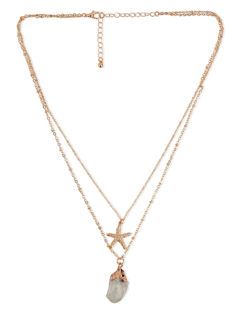 

20Dresses Gold-Toned Metal Layered Necklace