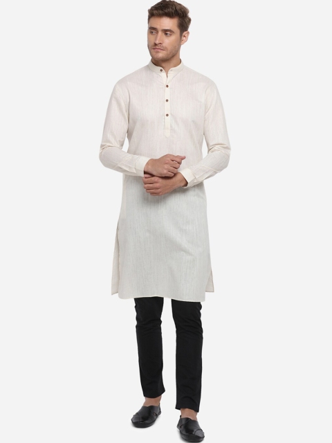 

Modi Kurta Men Cream-Coloured Kurtas